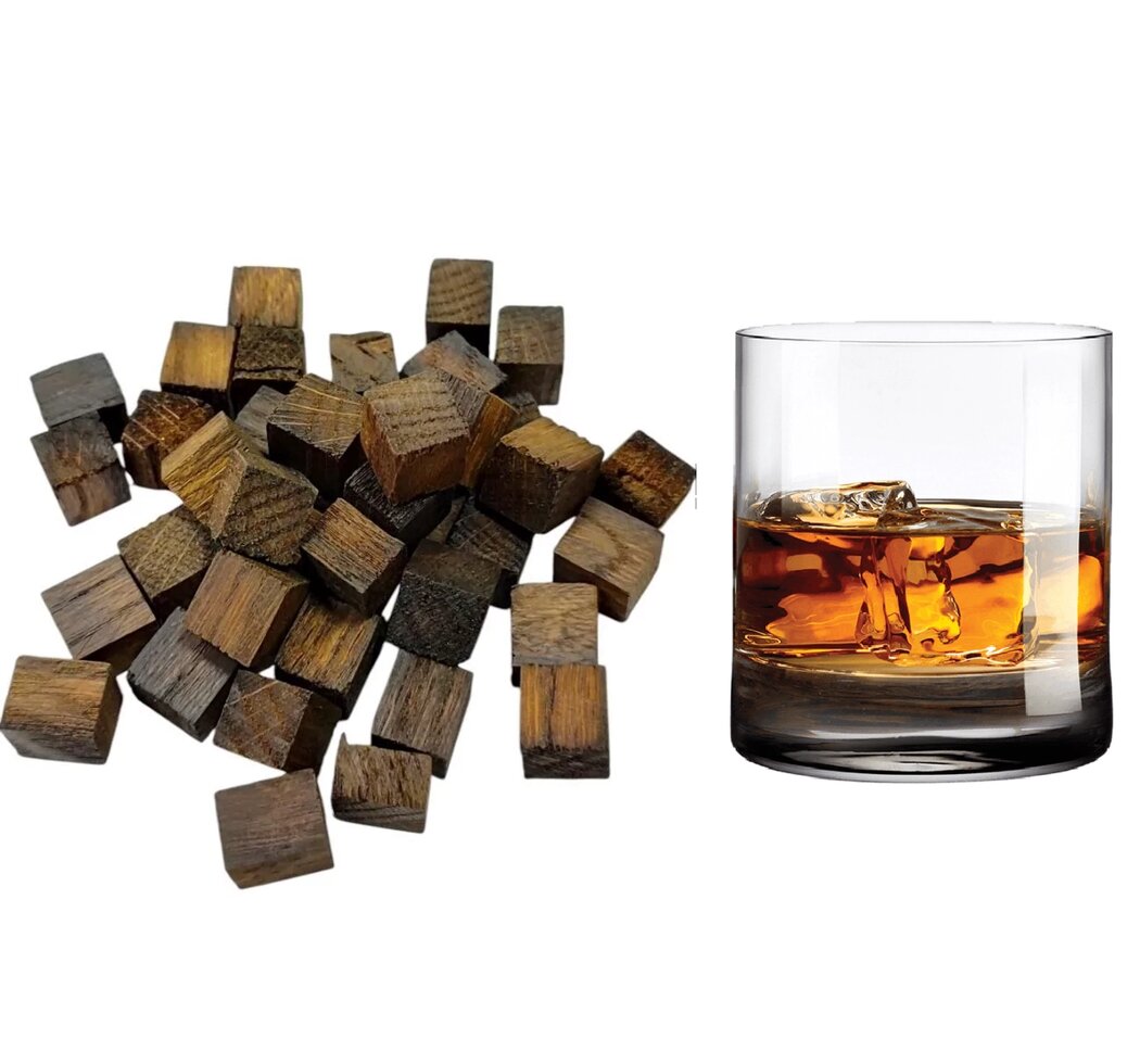 Кубики дубові Fine Spirit STRONG сильний випал 1 кг