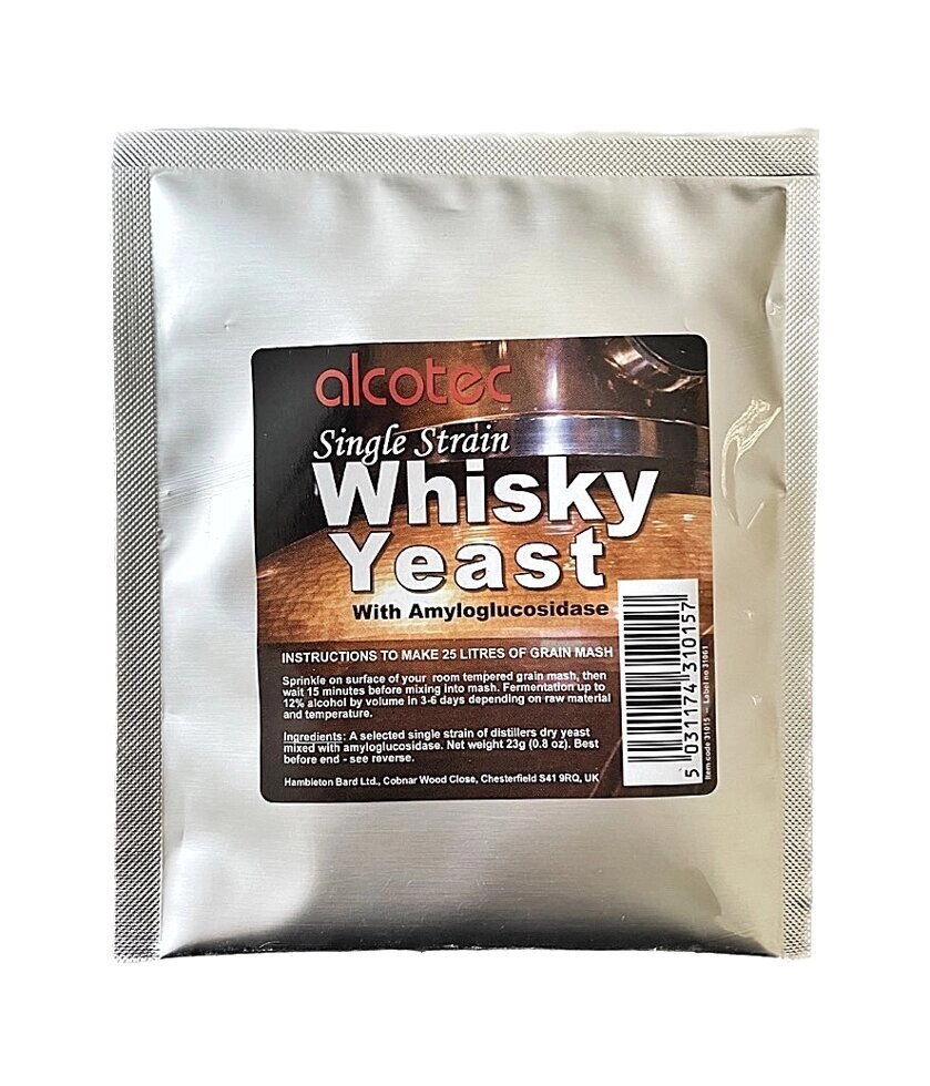 Дріжджі Alcotec Single Strain (для віскі)