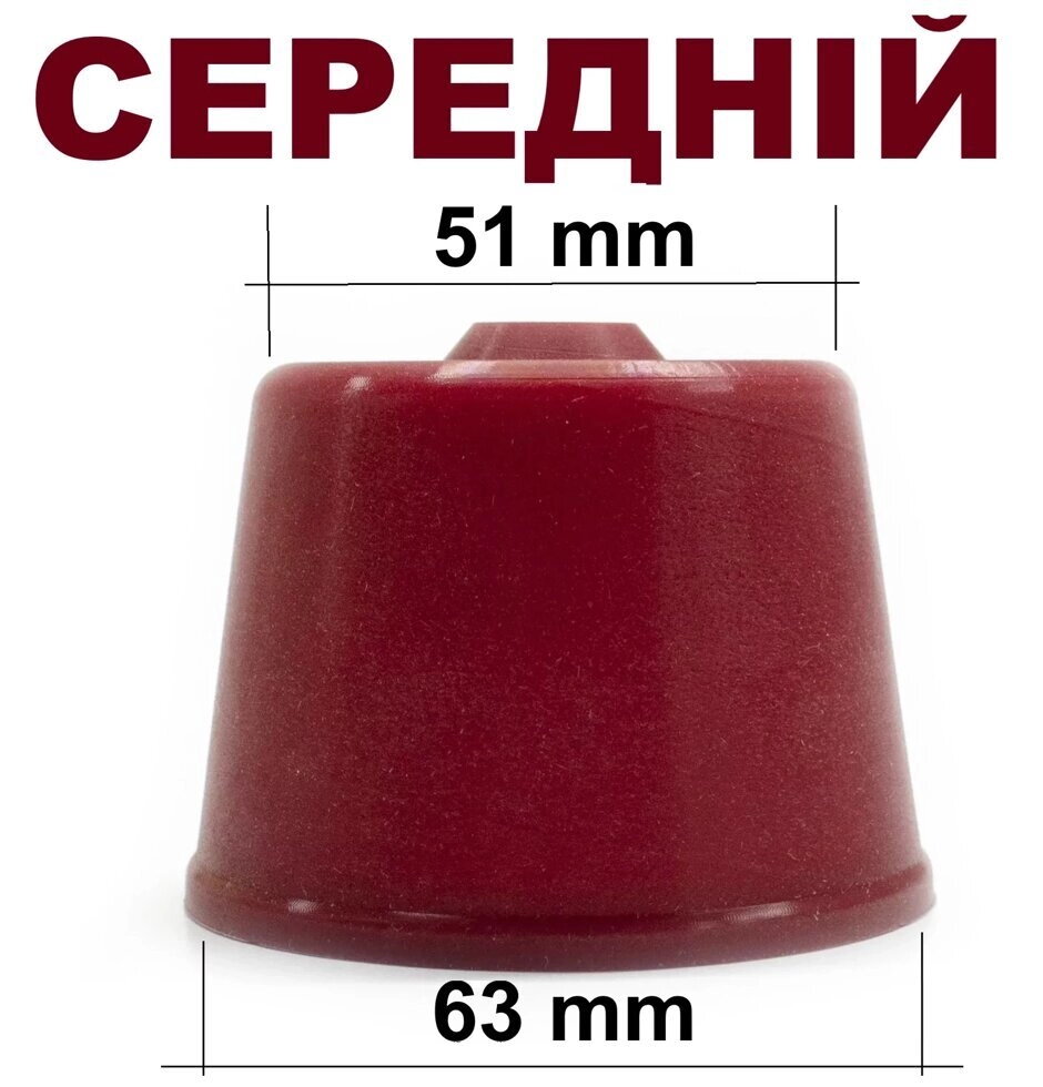 Ковпачок силіконовий середній