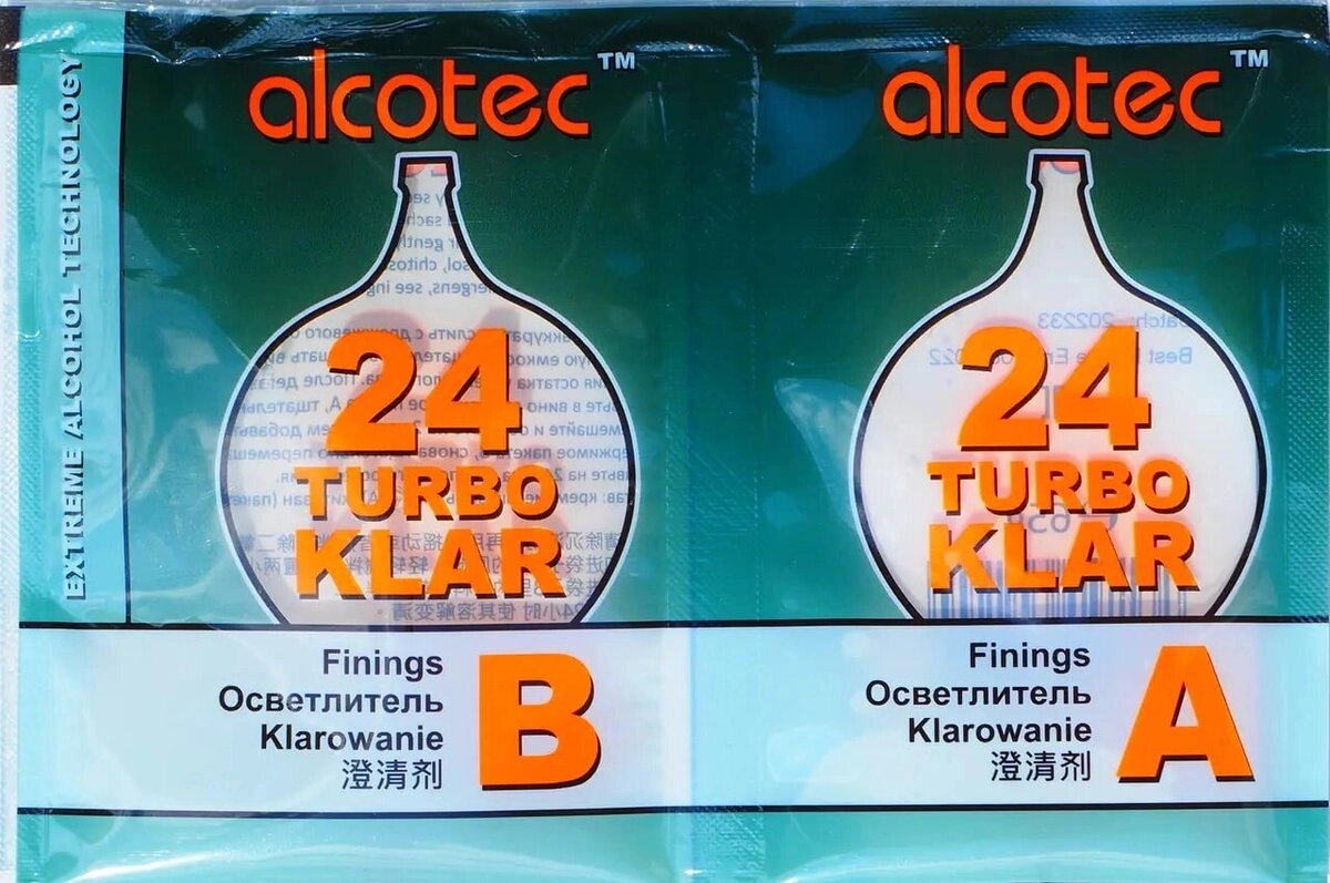 Засіб для освітлення браги ALCOTEC TURBO KLAR 24