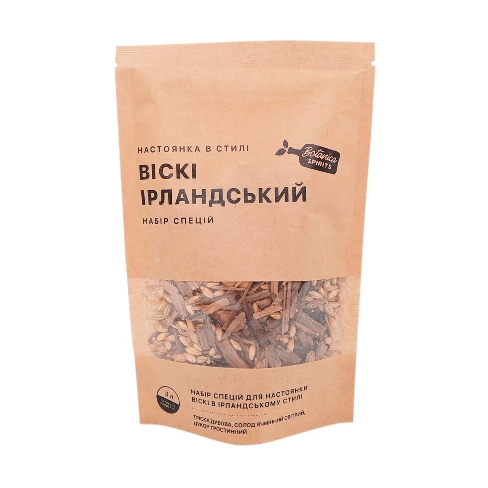 Набір спецій для настоянки Віскі в Ірландському стилі (3л)