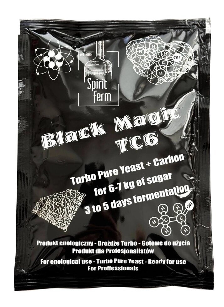 Дріжджі Spirit ferm TC6 BLACK MAGIC 120G