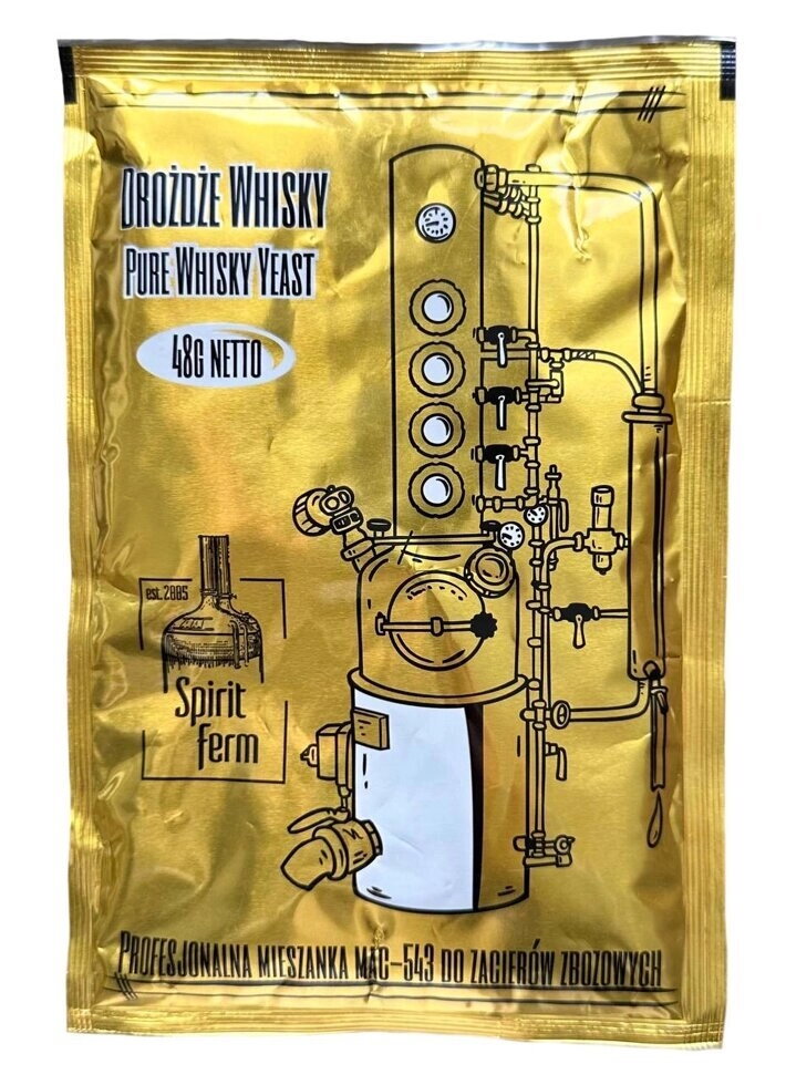 Дріжджі Spirit ferm WHISKY YEAST, 48g (знято з продажу)