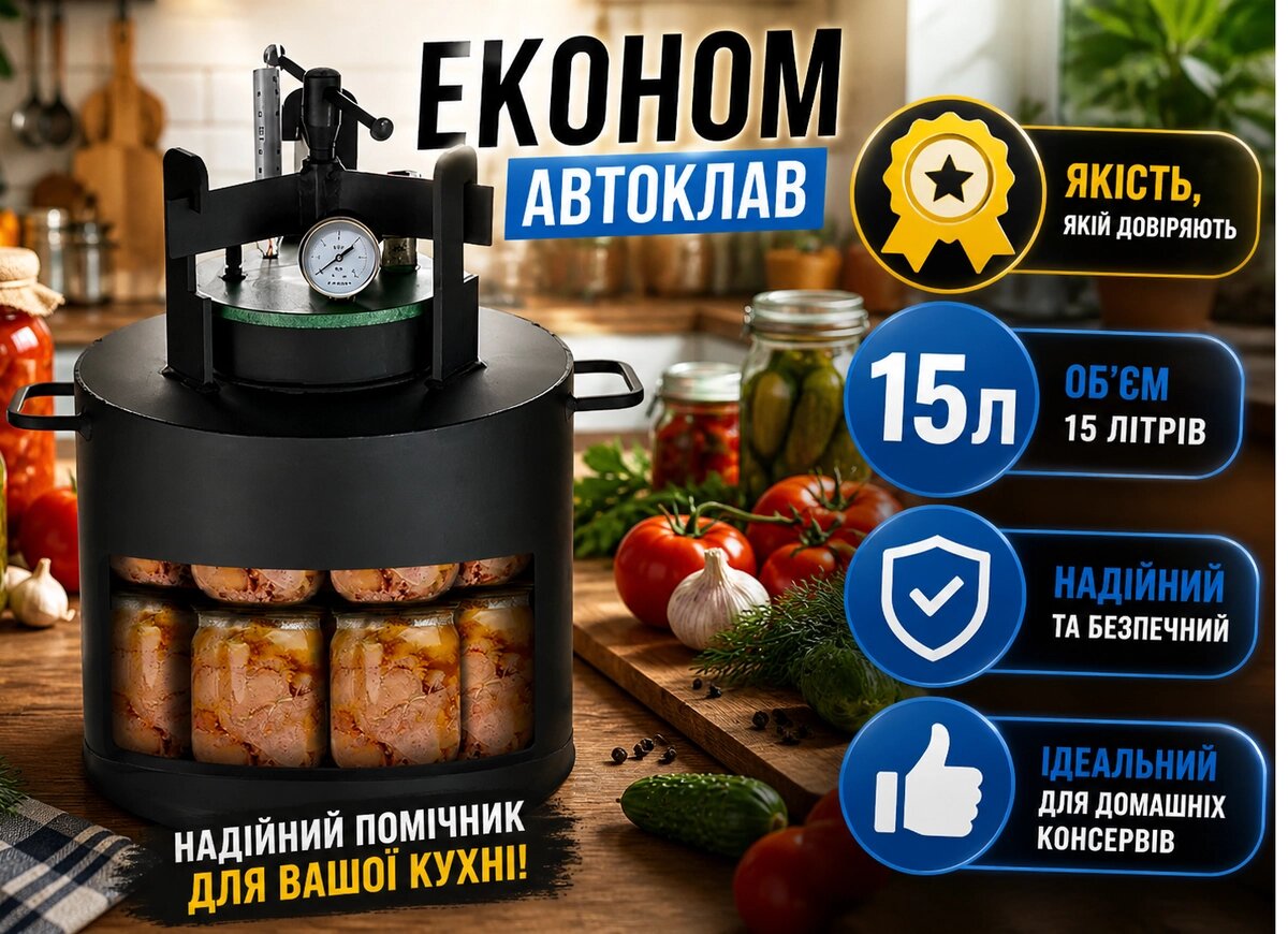 Автоклав ЧЕ-8 - Газовий