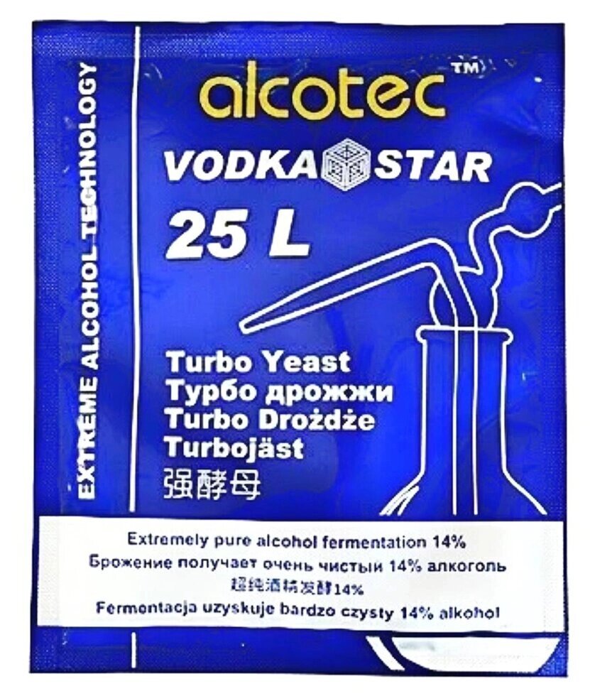 Дріжджі Alcotec VODKA STAR