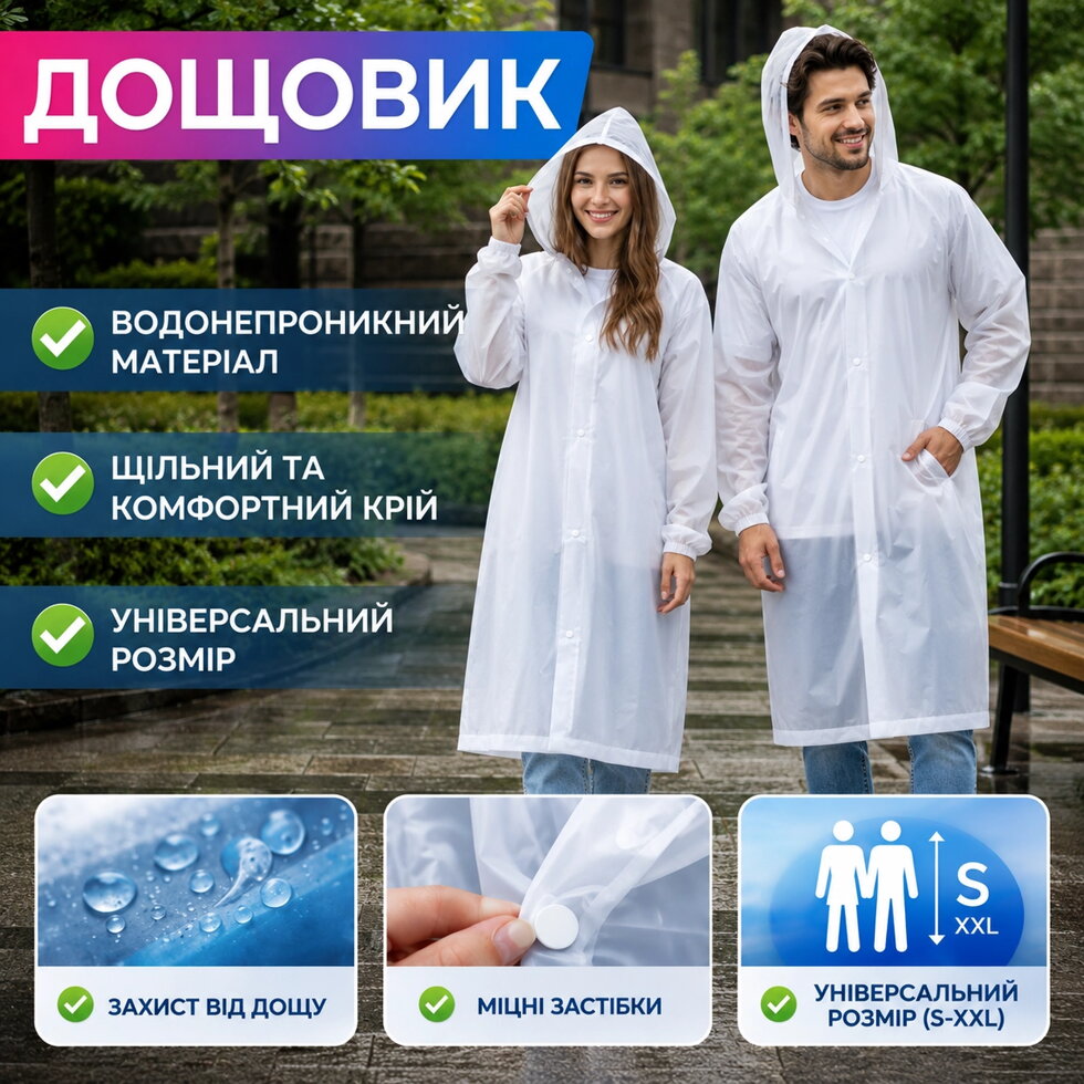 Дощовик універсальний мікс