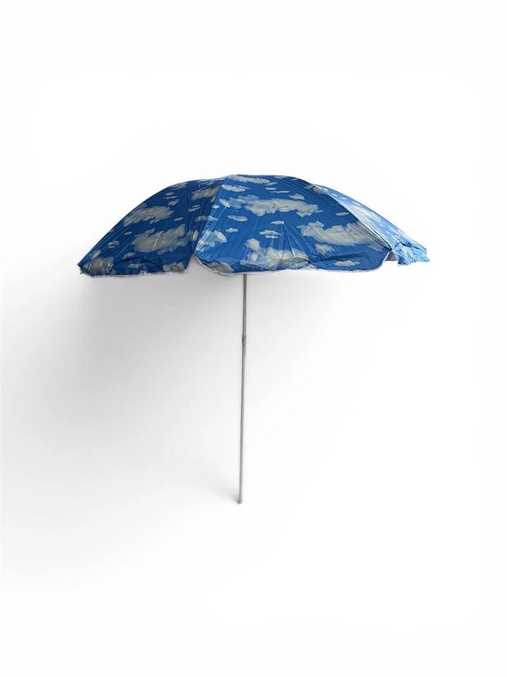Парасолька пляжна ПАЛЬМА мікс 2м (спиці Ромашка)
