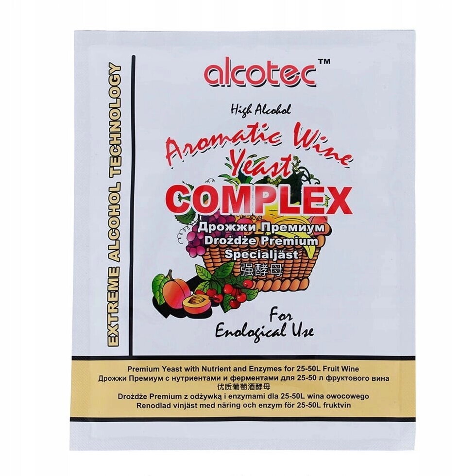 Дріжджі Alcotec Aromatic Wine Complex