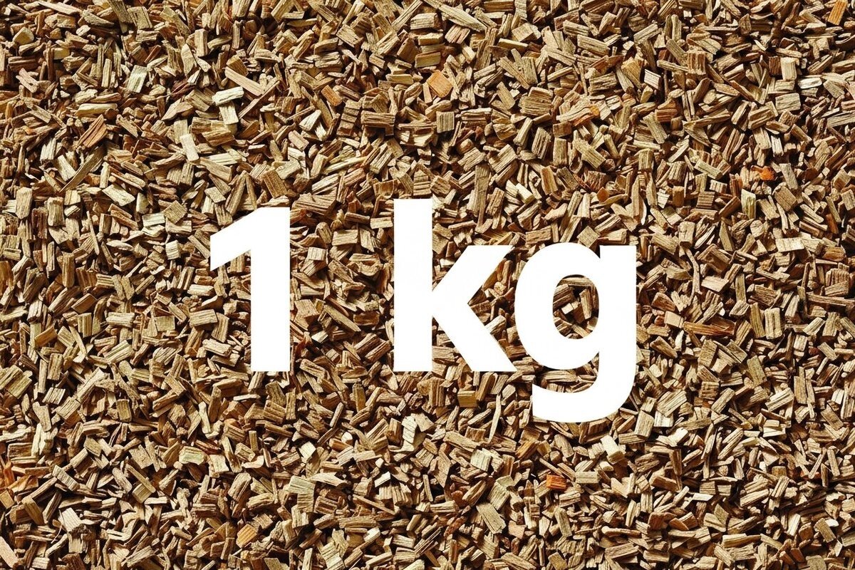 Тріска для копчення ДУБ 4Х6 (фасовка 1000 г)