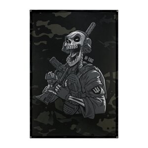 Банер M-Tac Це наша посадка 900x1300 Black Multicam |neper-n- 515]