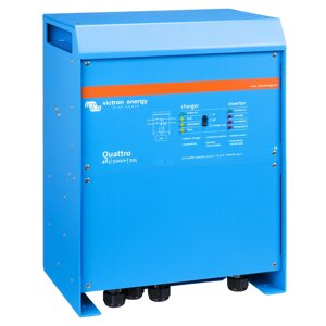 Гібридний інвертор Victron Energy Quattro 48/5000/70-100/100 (5 кВА/4 кВт, 1 фаза, без MPPT) однофазний