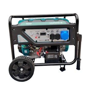 Генератор бензиновий INVO H6250D-G 5.0-5.5 кВт