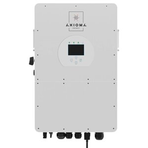 Гібридний високовольтний трифазний інвертор AXIOMA Energy ISGRID-HV 15000 (15 кВтг)
