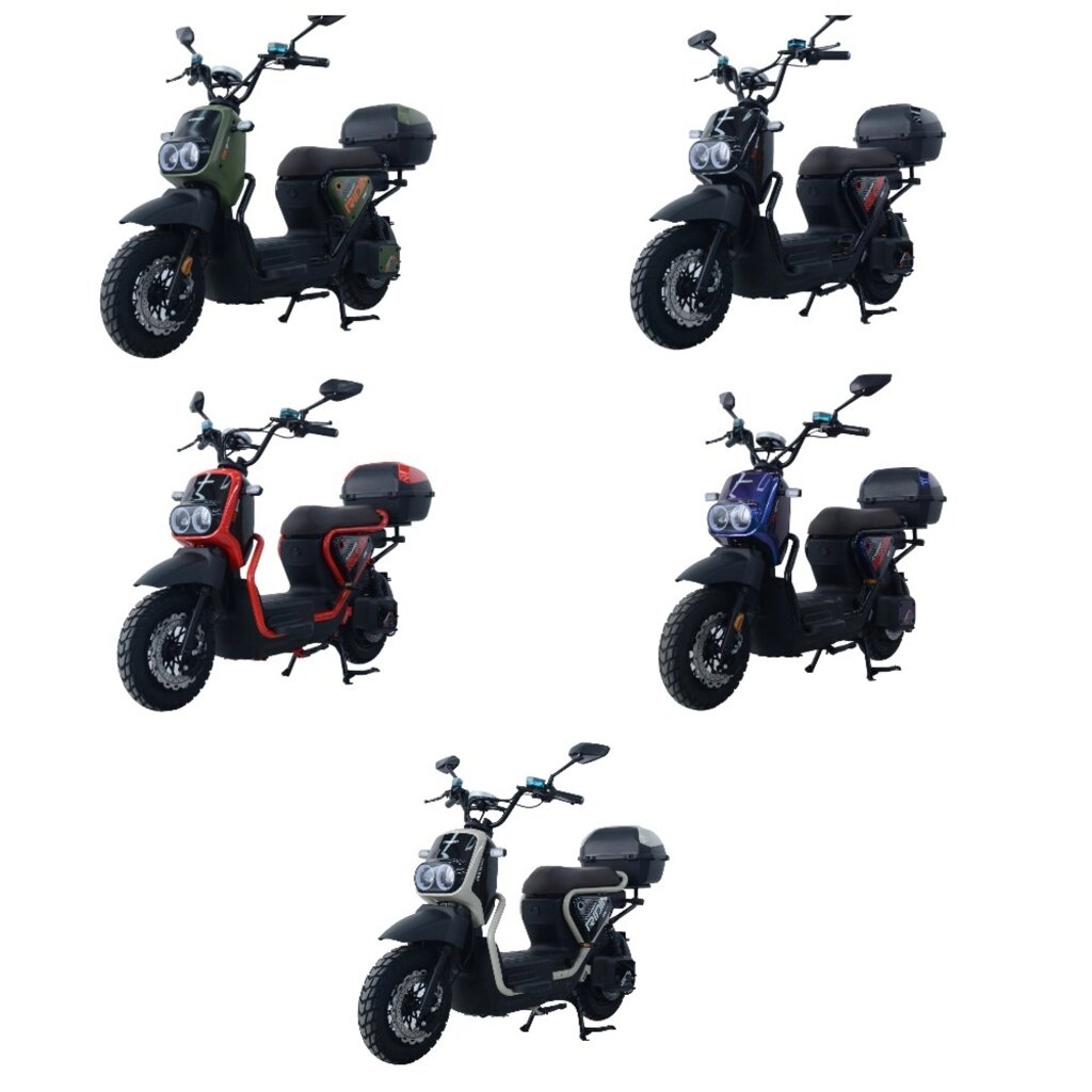 Crosser CR4 1200W 20AH 72V Black від компанії DREAM - фото 1