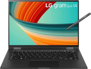LG gram 14” Lightweight Black (14T90R-K. AAB6U1)