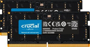 Crucial 64 GB (2x32GB) SO-DIMM DDR5 5600 MHz (CT2K32G56C46S5)