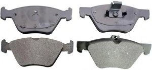 К-кт колодок перед. Mercedes E-Series (W211)/SLK-Series (W170)/CLK-Series (W208)/E-Series (W210)/Chrysler Crossfire