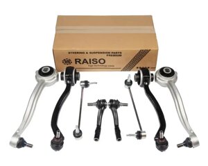 Комплект важелів передньої підвіски Raiso (Швеція) Mercedes E-Class (W211) 02-09 #RL-302011M-KIT