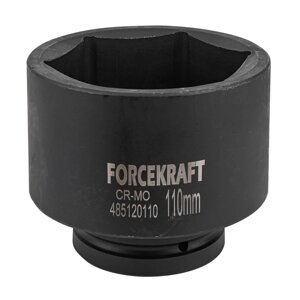 Головка ударна глибока 1, 110мм (6гр.) Forcekraft FK-485120110