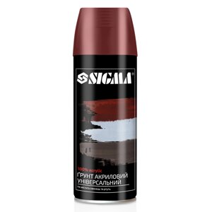 Грунт аерозольний акриловій 400мл RAL 3009 (оксидно-червоний) SIGMA (2737541)
