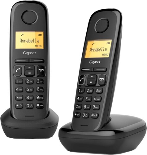Бездротовий телефон Gigaset A170 Duo з двома трубками (СТОк російська мова)