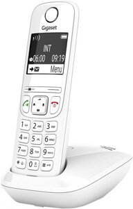 Бездротовий телефон Gigaset AS690 (білий, російська мова)