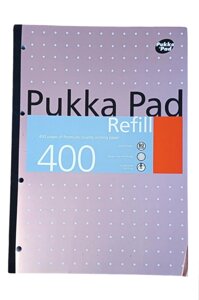 Блокнот Pukka Pad S A4, 400 аркушів (рожевий)