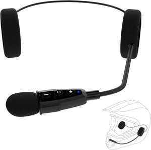 Bluetooth навушники QSPORTPEAK E1 для мотоциклетного шолома підключення до 2 телефонів
