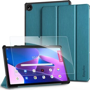 Чохол EasyAcc для Lenovo Tab M10 Plus 10.6"3-го покоління, 2022) зі склом (синій)