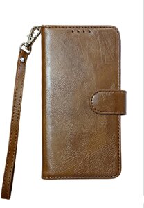 Чохол книжка wallet для iPhone 12/12 Pro 6.1 дюйми (коричневий)