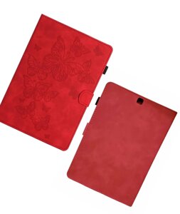Чохол YUYOG для Samsung Galaxy Tab S2 9.7 T810/T815 (червоний принт метелики)