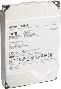 Диск Western Digital Ultrastar DC HC550 18 ТБ - внутрішній, 3.5", SATA (б\у)