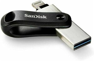 Флешка SanDisk 128GB iXpand для iPhone і iPad, срібна (б\в)