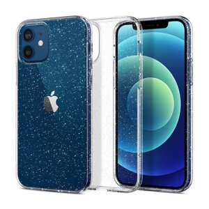 Кришталево прозорий чохол SmoBea для iPhone 14 6.1 дюйми (блискітки, прозорий)