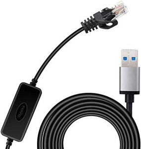 Moyina USB3.0 to RJ45 Ethernet кабель для комутатора, роутера, шлюзу, модема на MacOS, Windows т. д