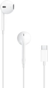 Навушники Apple EarPods з USB-C: контроль музики та дзвінків (б\у, білий)