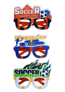 Окуляри xiadanle для футбольної вечірки чемпіонату світу (3 шт)