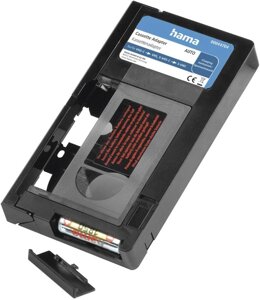 Перехідник Hama для касет VHS-C/VHS '00044704'відеоконвертер, моторизована касета, 6 мм)