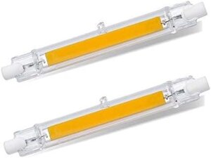 R7S LED лампи Akynite 118 мм, 12W, холодне біле 6000K, заміна для галогенних 100W-120W (2шт)