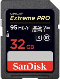 Sandisk extreme pro 32GB SDHC UHS-I card (sdsdxxg-032G-GN4in)(вживана)