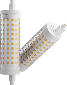 Світлодіодна лампа ALQFFHL R7S, 118 мм з яскравістю, що регулюється J-типу, 15 Вт (еквівалент галогенної лампи 150 Вт)