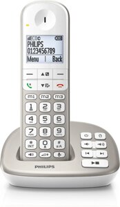 Телефон Philips XL4951S/38 сумісний з апаратами для слуху (без української та російської мови)