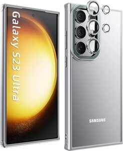 Ультратонкий чохол WSKEN для Samsung Galaxy S23 Ultra з комплектом захисту камери