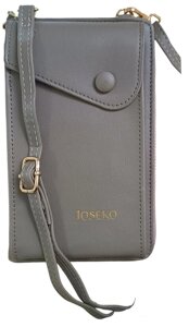 Жіноча сумка- гаманець через плече JOSEKO (мокко)