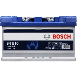 Акумулятор автомобільний BOSCH EFB (S4e 100) (LB4) 75ah 730A R+
