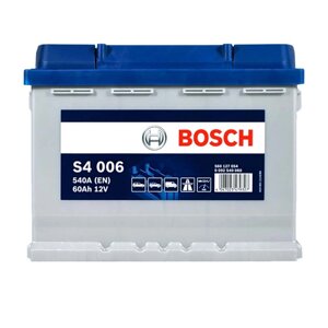 Акумулятор автомобільний BOSCH (S40 060) (L2) 60Ah 540A L+