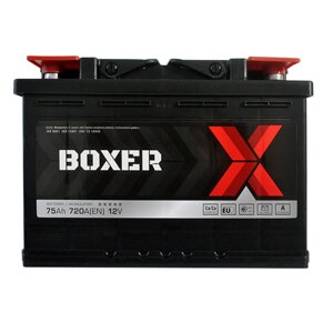 Акумулятор автомобільний BOXER (L3) 75Ah 720A R+