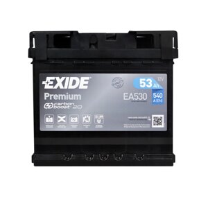 Автомобільний акумулятор EXIDE Premium 53Аh 540A (L1) R+