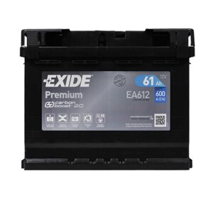 Автомобільний акумулятор EXIDE Premium 61Аh 600A R+