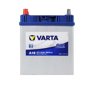 Акумулятор автомобільний VARTA Blue Dynamic Asia (A15) 40Ah 330A L+B19 т. к.)